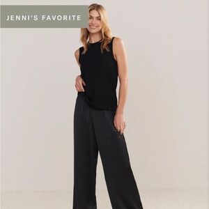 Jenni Kayne Black Demi Pant Sz M - NWT